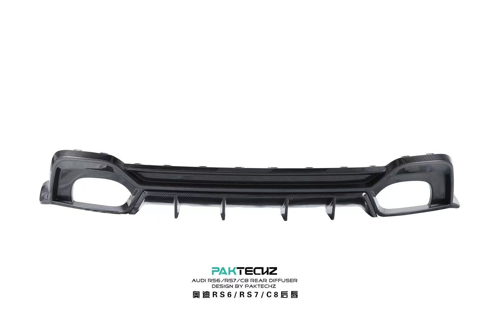 Audi RS6 C8 Paktechz Full Dry Carbon Aerodynamics kit Aftermarket Carbon Fiber Part / Bodykit - Robot Bodykits