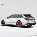 Audi RS6 C8 Paktechz Full Dry Carbon Aerodynamics kit Aftermarket Carbon Fiber Part / Bodykit - Robot Bodykits