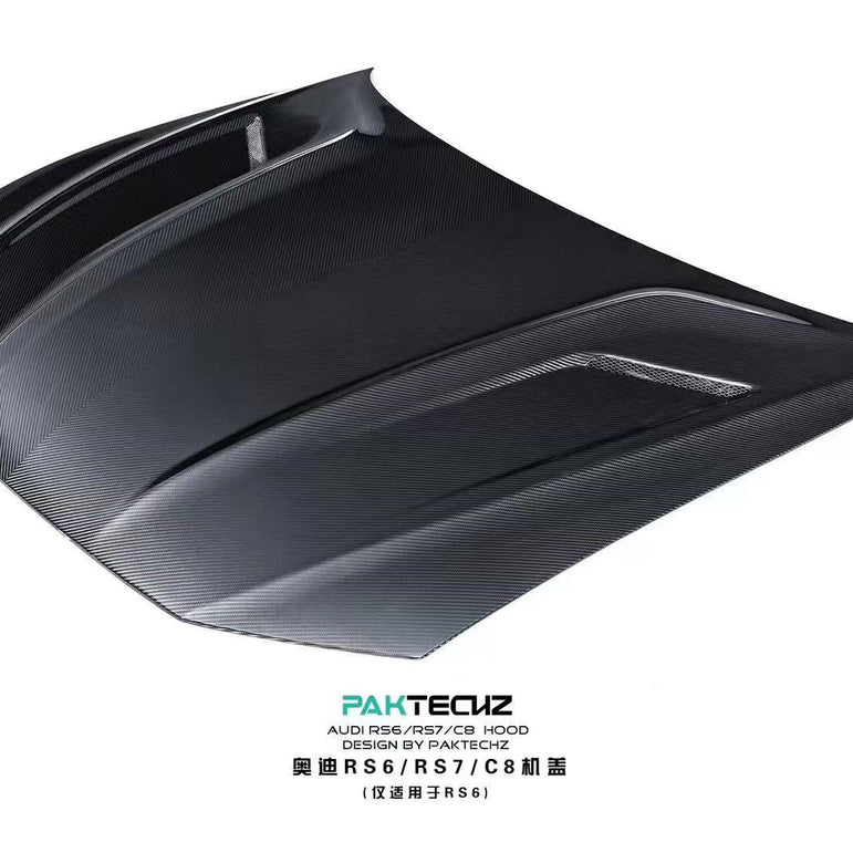Audi RS6 C8 Paktechz Full Dry Carbon Aerodynamics kit Aftermarket Carbon Fiber Part / Bodykit - Robot Bodykits