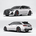 Audi RS6 C8 Paktechz Full Dry Carbon Aerodynamics kit Aftermarket Carbon Fiber Part / Bodykit - Robot Bodykits