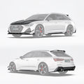 Audi RS6 C8 Paktechz Full Dry Carbon Aerodynamics kit Aftermarket Carbon Fiber Part / Bodykit - Robot Bodykits