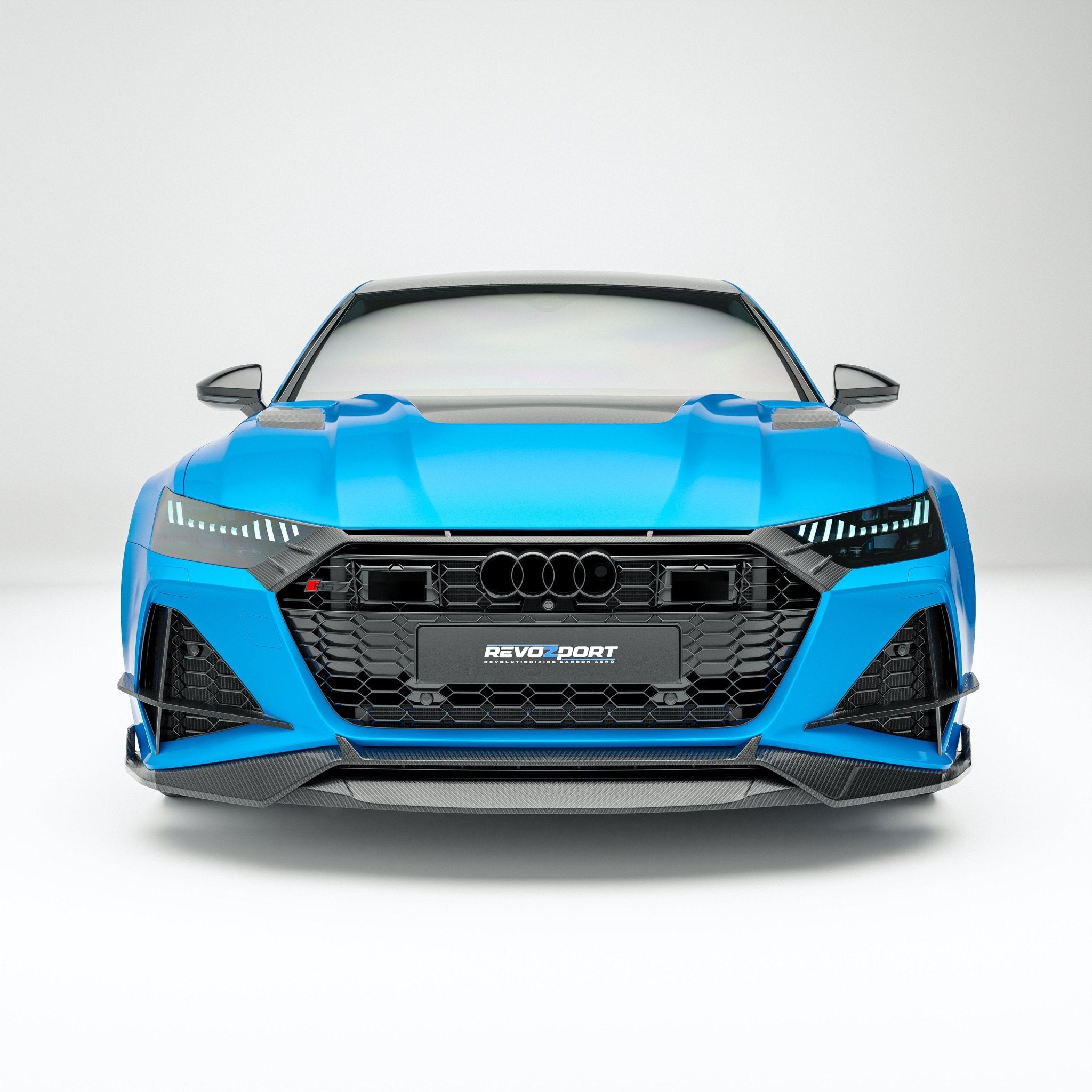 Audi RS7 C8 Carbon Fiber Hood Aftermarket Carbon Fiber Part / Bodykit - Robot Bodykits