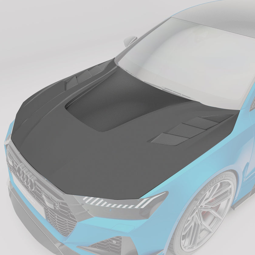 Audi RS7 C8 Carbon Fiber Hood Aftermarket Carbon Fiber Part / Bodykit - Robot Bodykits