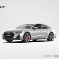 Audi RS7 C8 Paktechz Full Dry Carbon Aerodynamics kit Aftermarket Carbon Fiber Part / Bodykit - Robot Bodykits