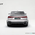 Audi RS7 C8 Paktechz Full Dry Carbon Aerodynamics kit Aftermarket Carbon Fiber Part / Bodykit - Robot Bodykits