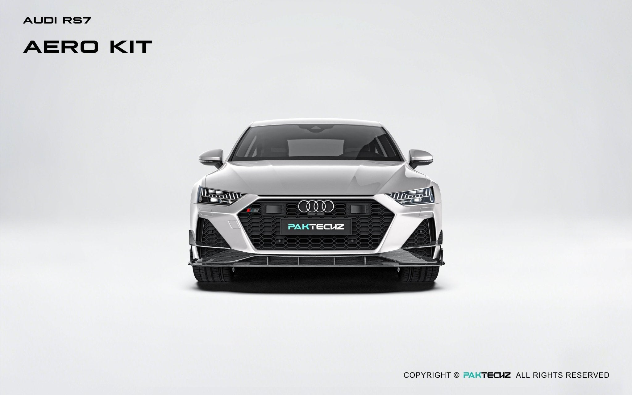 Audi RS7 C8 Paktechz Full Dry Carbon Aerodynamics kit Aftermarket Carbon Fiber Part / Bodykit - Robot Bodykits