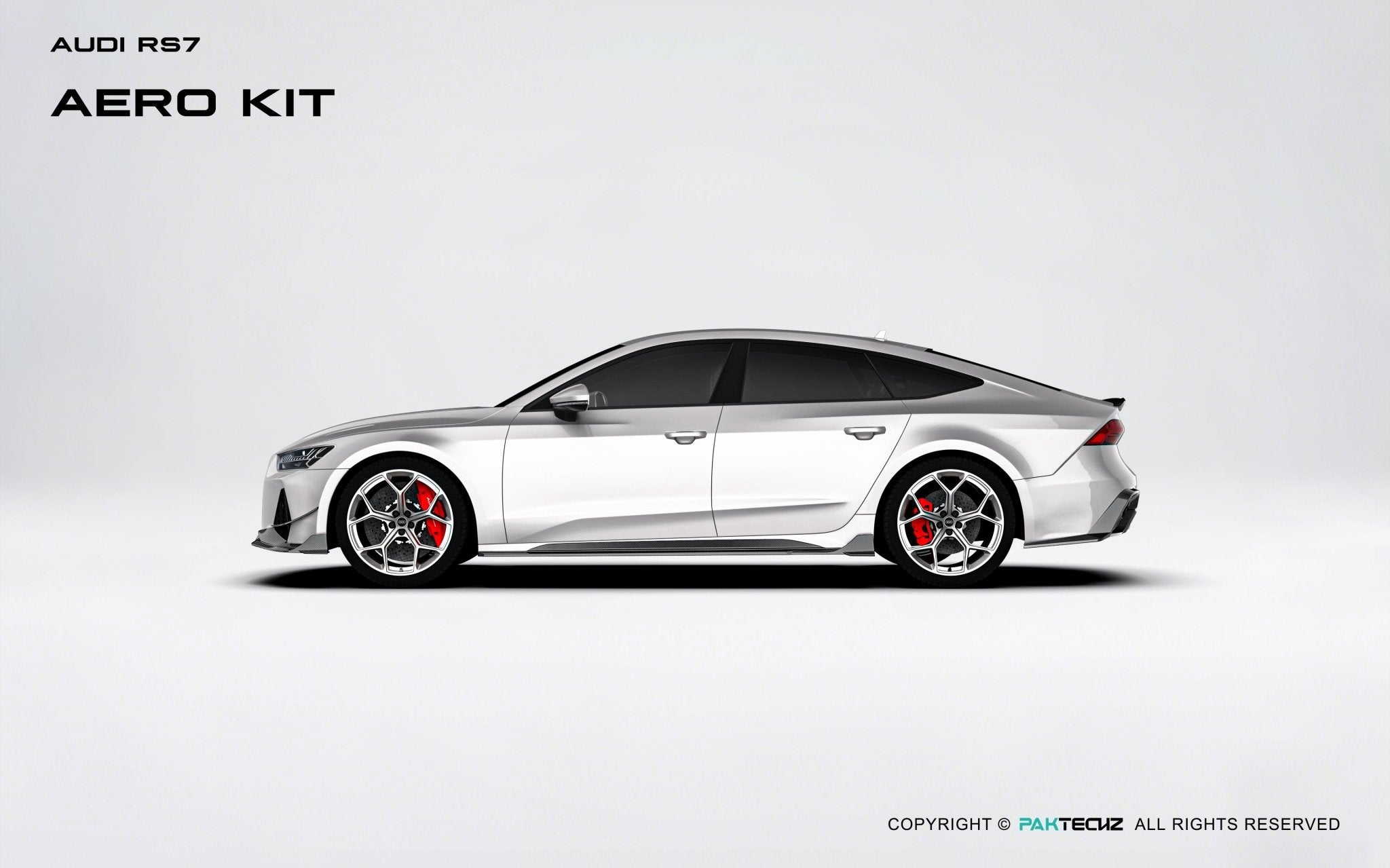 Audi RS7 C8 Paktechz Full Dry Carbon Aerodynamics kit Aftermarket Carbon Fiber Part / Bodykit - Robot Bodykits