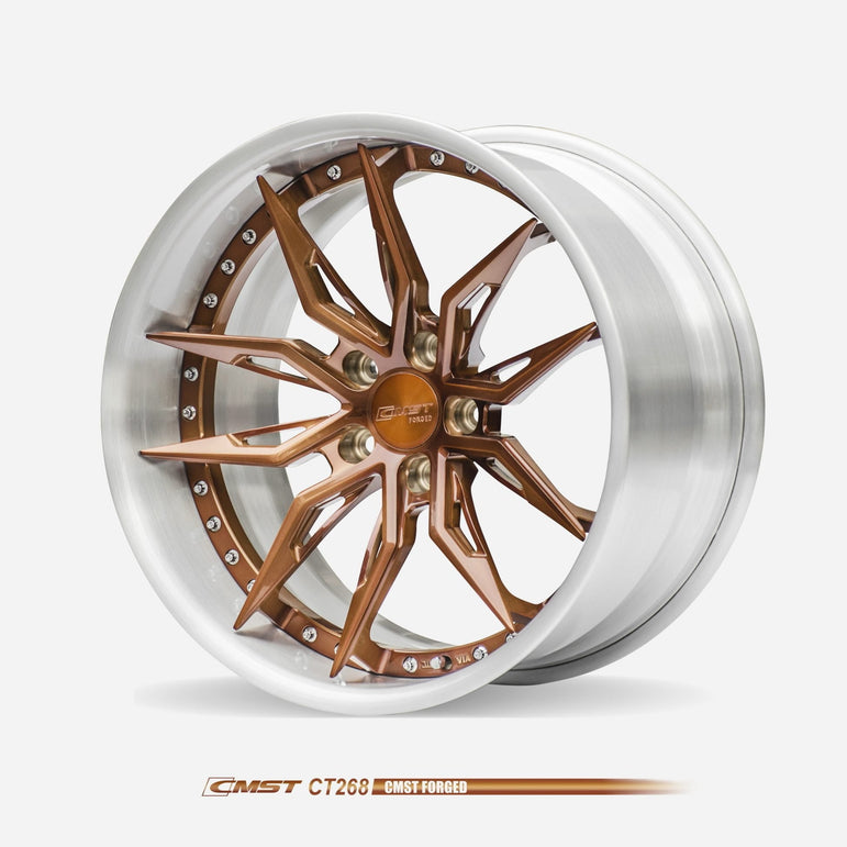CMST 2-Piece Custom Forged Wheels CT268 - Robot Bodykits