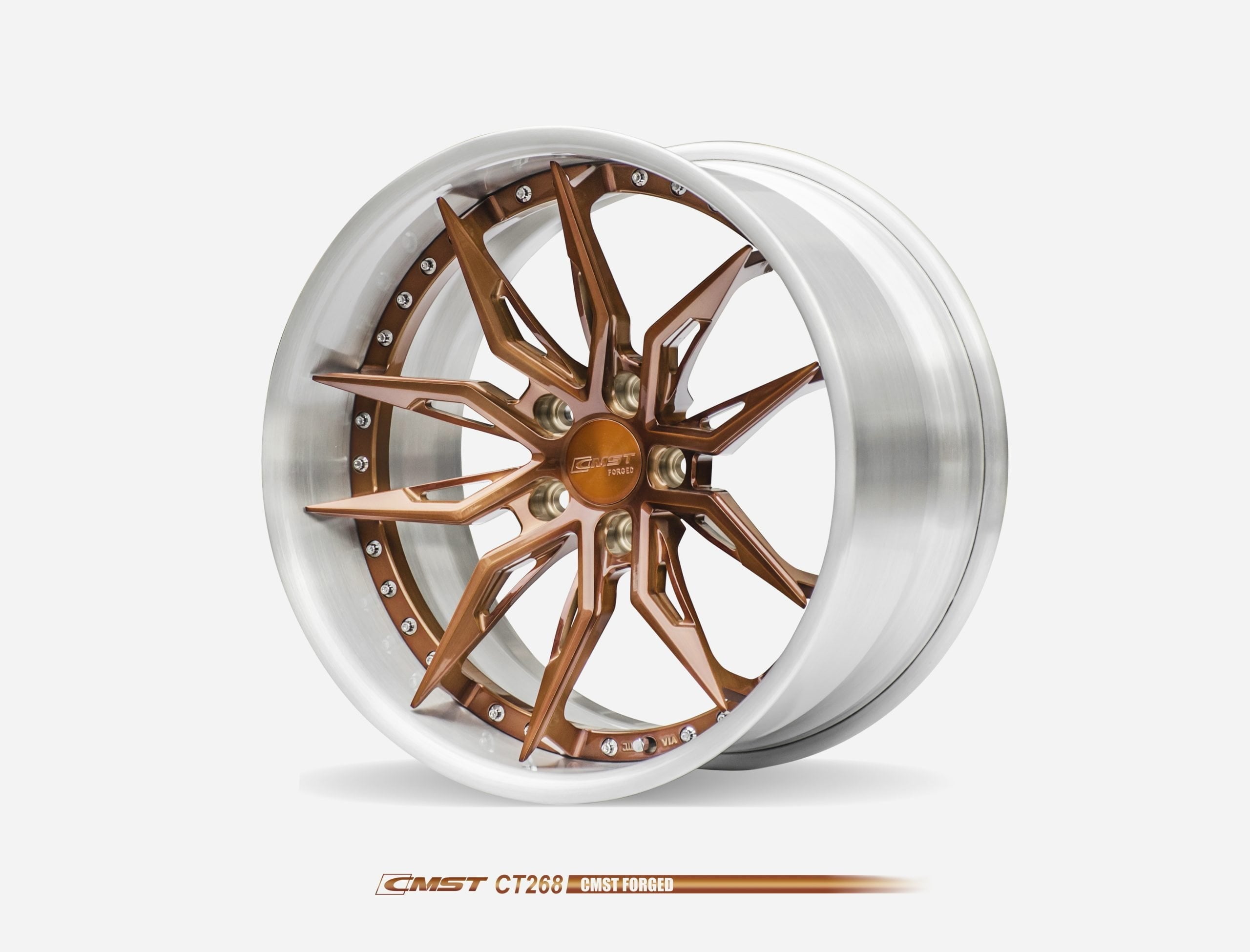 CMST 2-Piece Custom Forged Wheels CT268 - Robot Bodykits