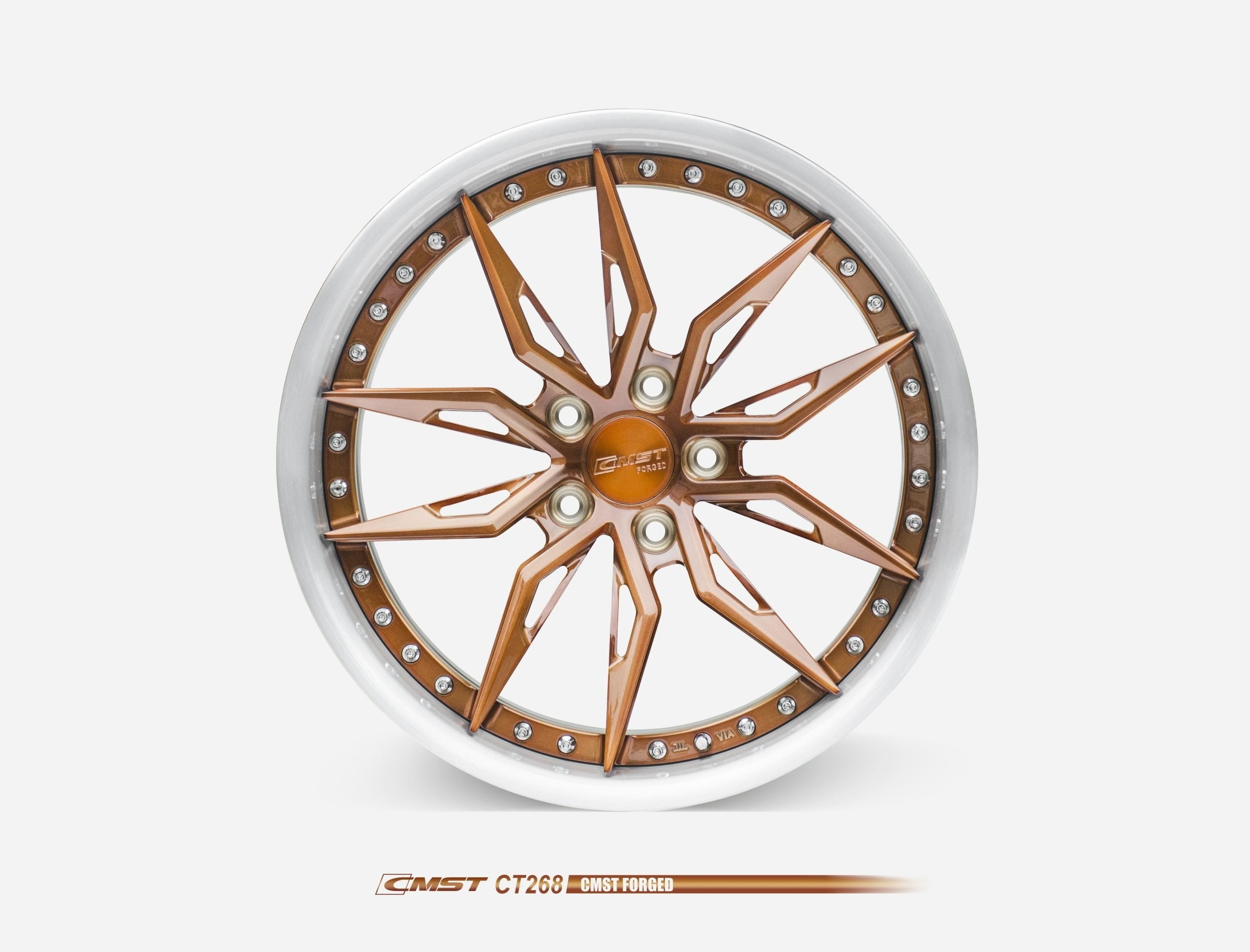 CMST 2-Piece Custom Forged Wheels CT268 - Robot Bodykits