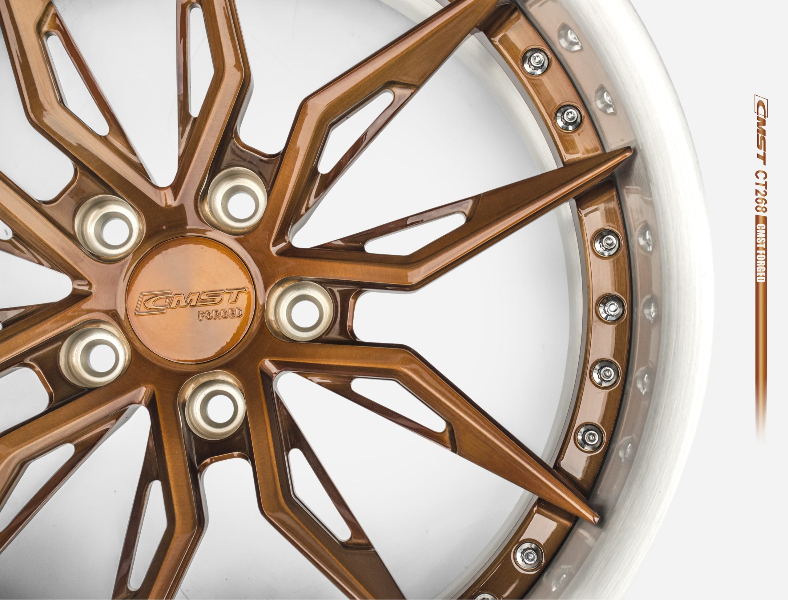 CMST 2-Piece Custom Forged Wheels CT268 - Robot Bodykits