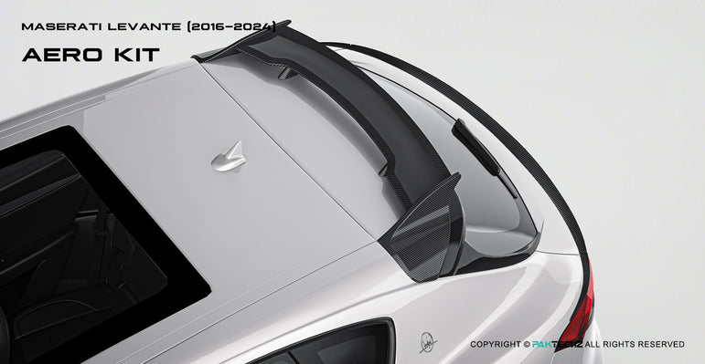 Maserati Levante Paktechz Full Dry Carbon Aerodynamics kit