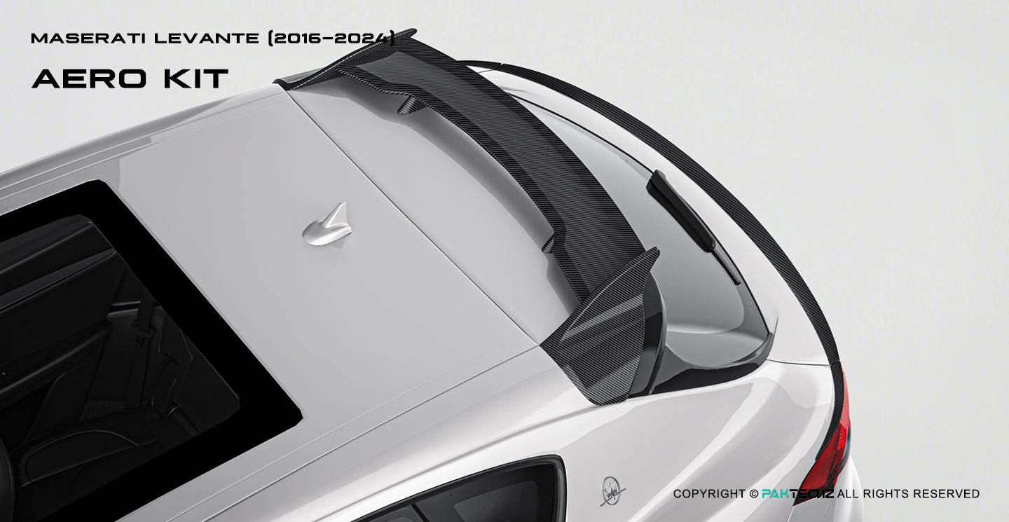 Maserati Levante Paktechz Full Dry Carbon Aerodynamics kit