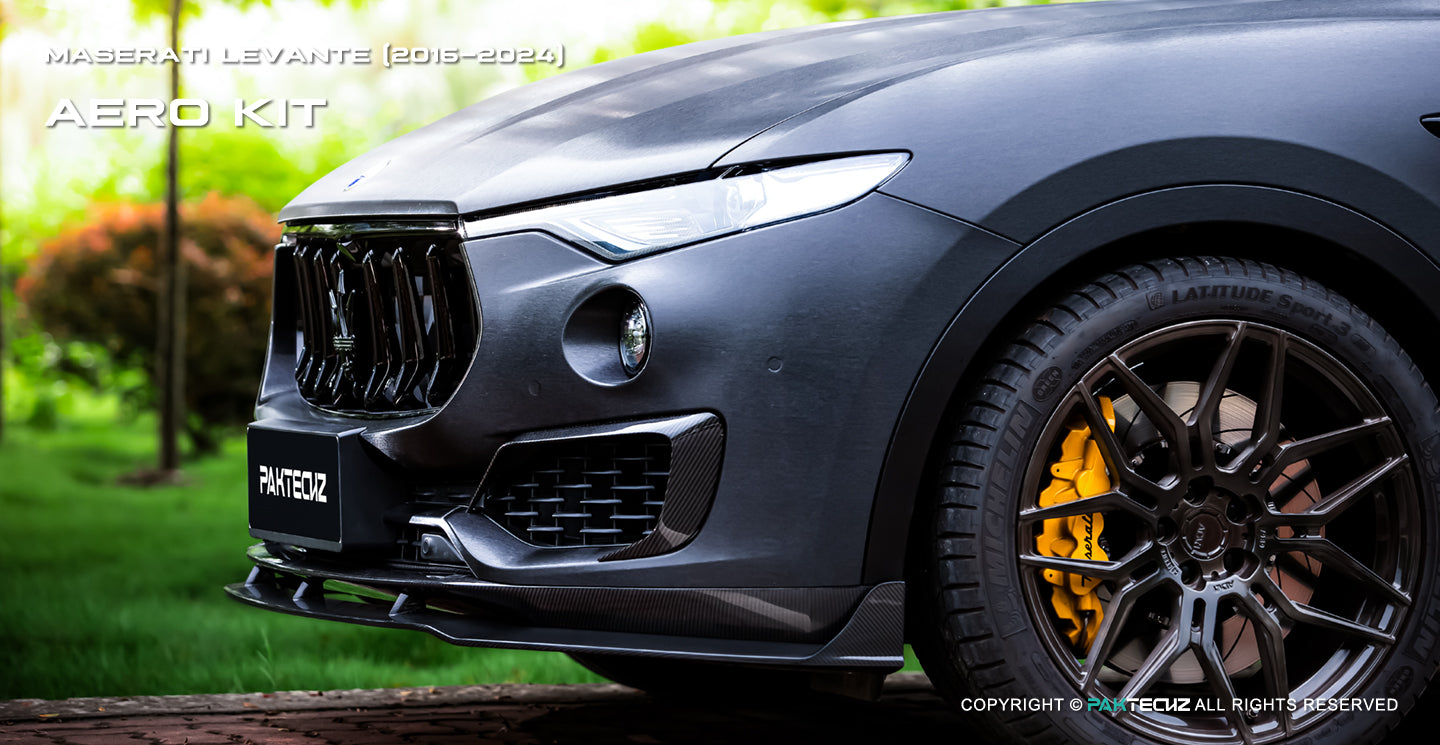 Maserati Levante Paktechz Full Dry Carbon Aerodynamics kit