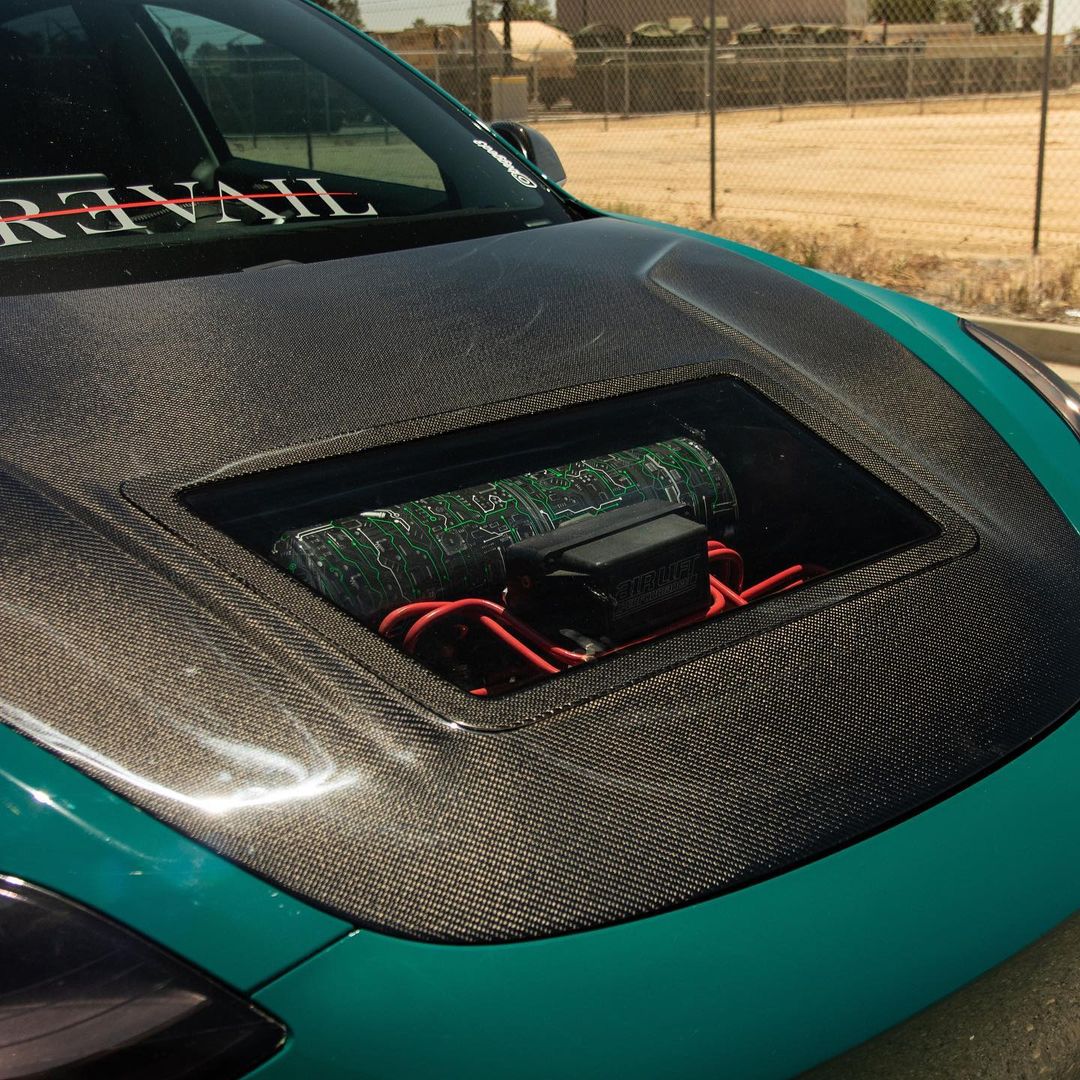 CMST Tuning Carbon Fiber Hood Clearview Glass Transparent for Tesla Model 3 - Robot Bodykits