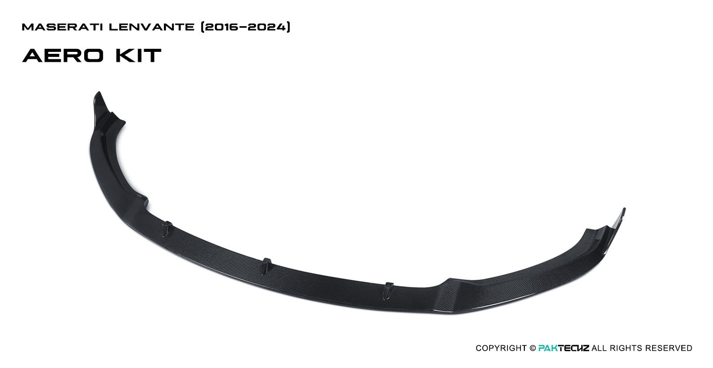 Maserati Levante Paktechz Full Dry Carbon Aerodynamics kit