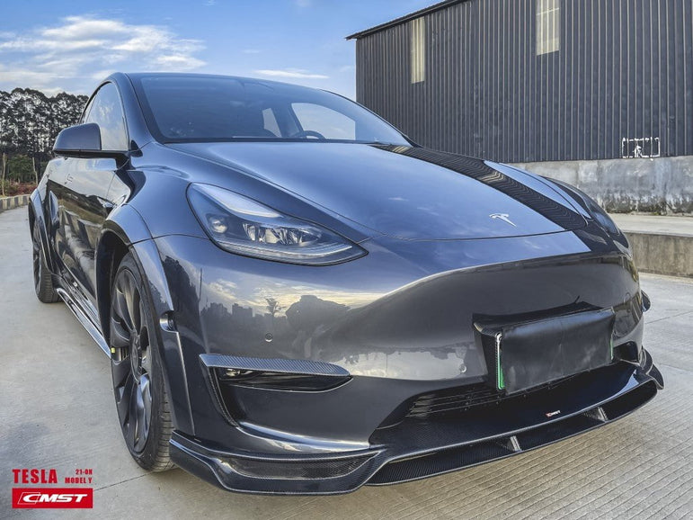 CMST Tuning Carbon Fiber Package Style B for Tesla Model Y - Robot Bodykits