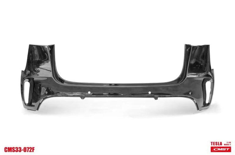 CMST Tuning Carbon Fiber Rear Bumper ver.1 for Tesla Model Y - Robot Bodykits