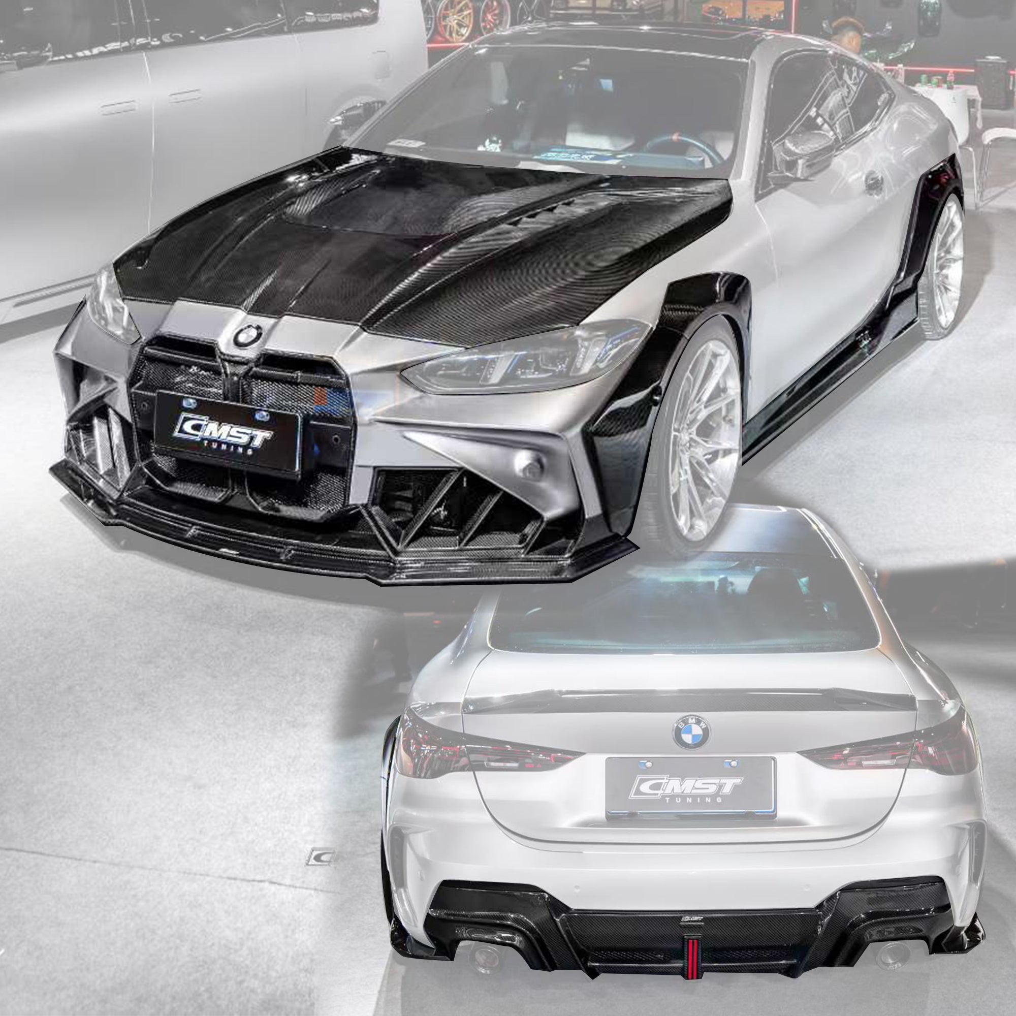 BMW 4 Series G22 (2021–2025) — CMST Carbon Fibre Body Kit Aftermarket Carbon Fiber Part / Bodykit - Robot Bodykits