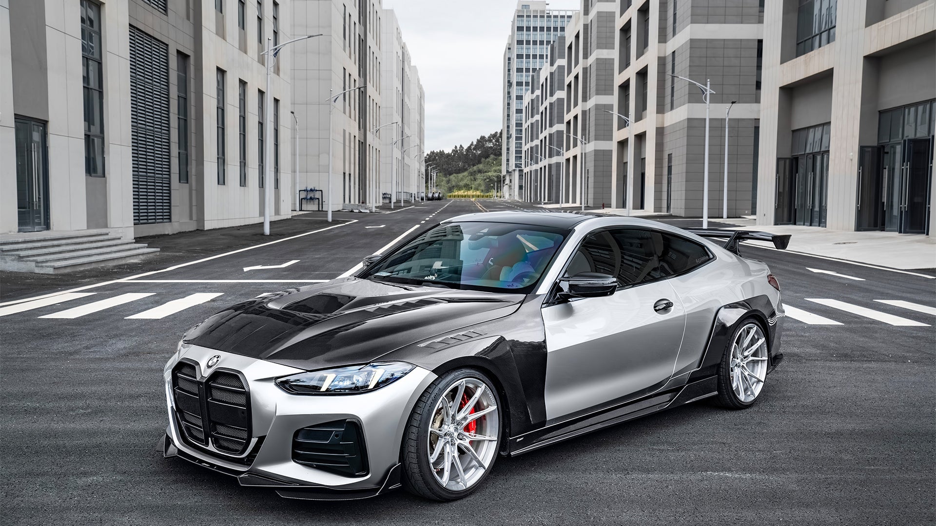 BMW 4 Series G22 (2021–2025) — CMST Carbon Fibre V2 Body Kit Aftermarket Carbon Fiber Part / Bodykit - Robot Bodykits