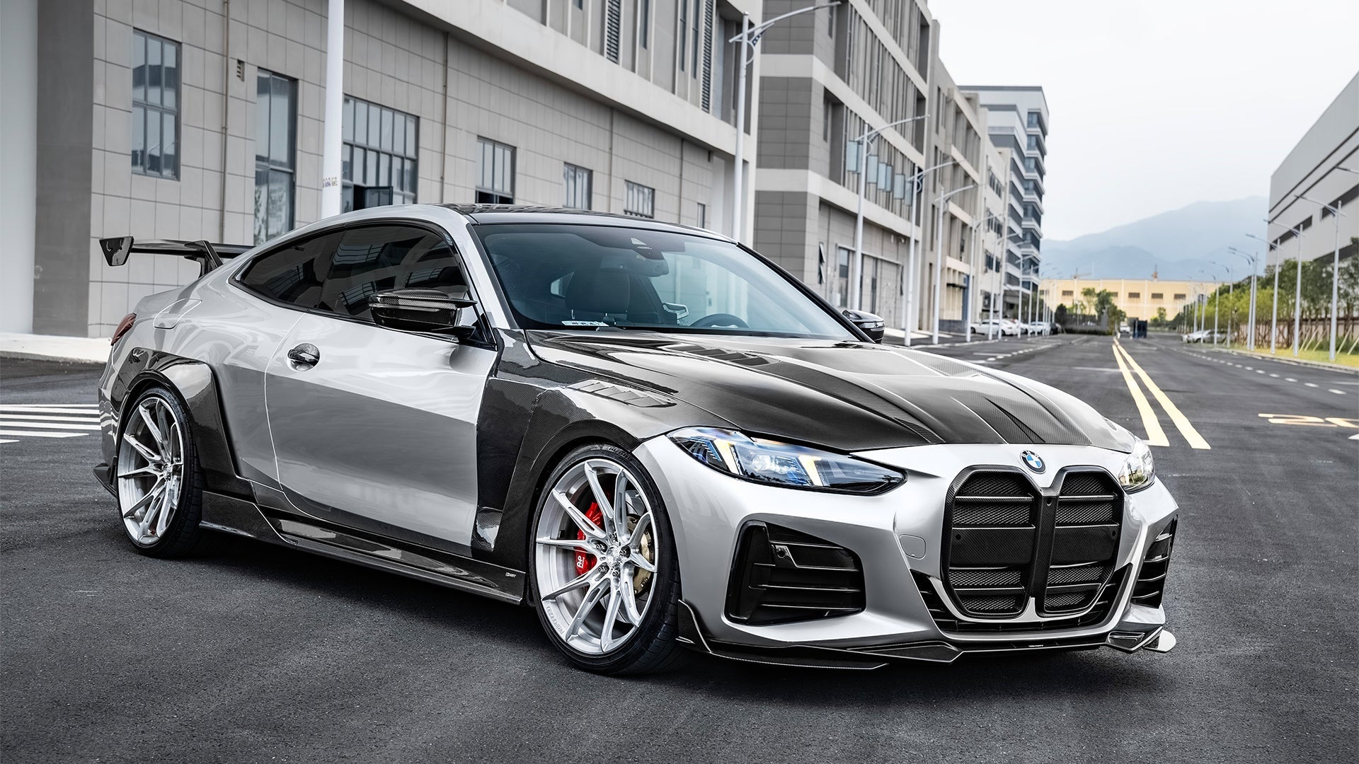 BMW 4 Series G22 (2021–2025) — CMST Carbon Fibre V2 Body Kit Aftermarket Carbon Fiber Part / Bodykit - Robot Bodykits