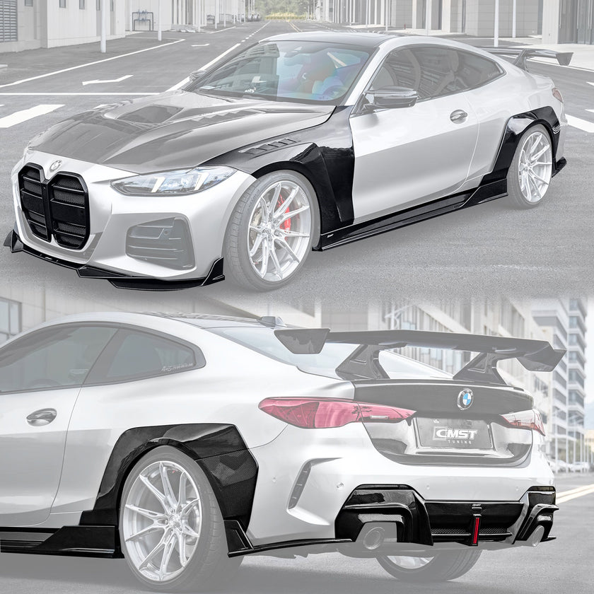 BMW 4 Series G22 (2021–2025) — CMST Carbon Fibre V2 Body Kit Aftermarket Carbon Fiber Part / Bodykit - Robot Bodykits