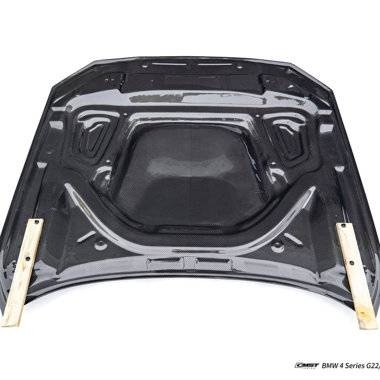 BMW 4 Series G22 / G23 (2021–2025) — CMST Carbon Fibre Front Bumper, Lip Grill & Bonnet Aftermarket Carbon Fiber Part / Bodykit - Robot Bodykits