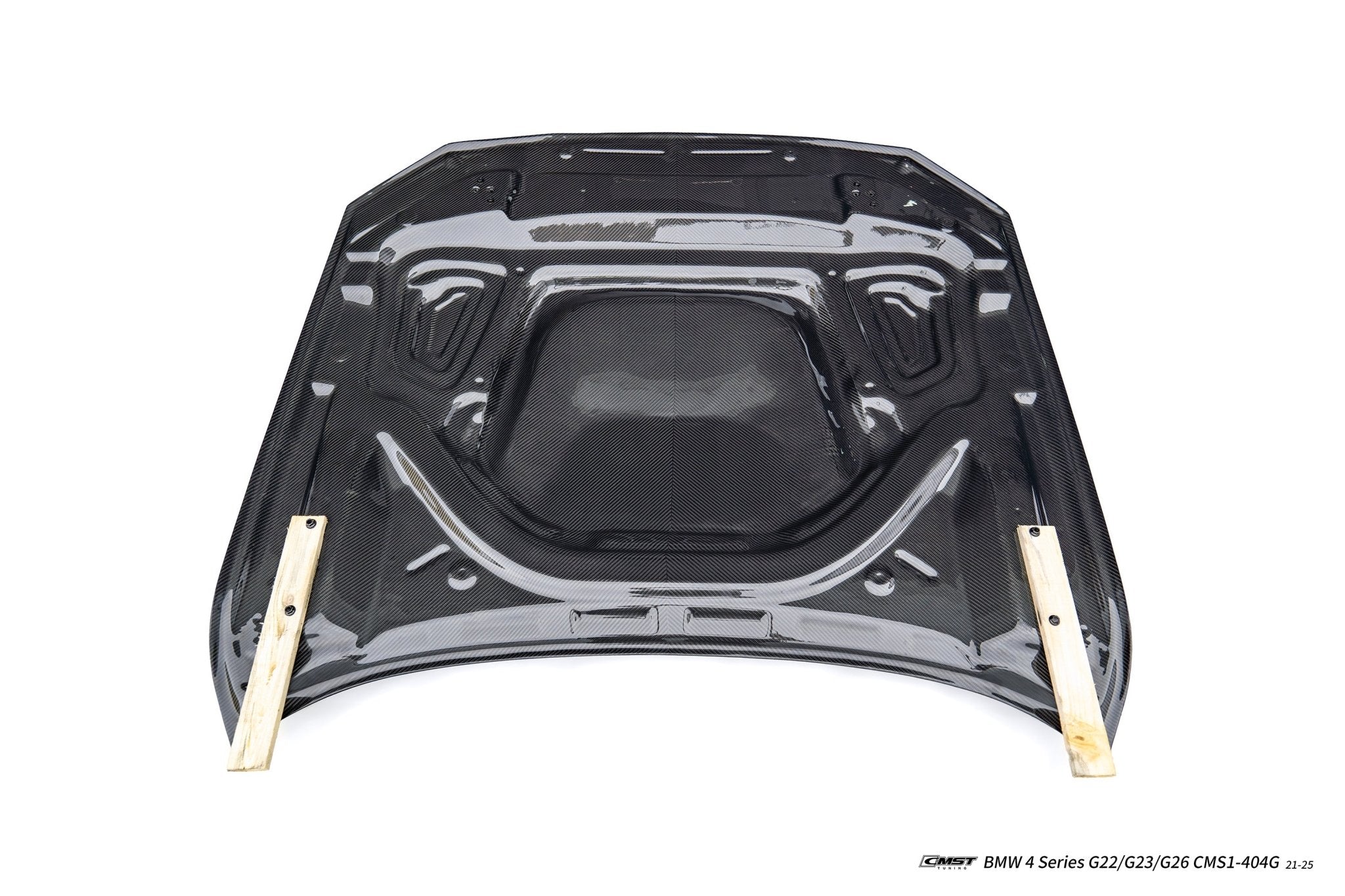 BMW 4 Series G22 / G23 (2021–2025) — CMST Carbon Fibre Front Bumper, Lip Grill & Bonnet Aftermarket Carbon Fiber Part / Bodykit - Robot Bodykits