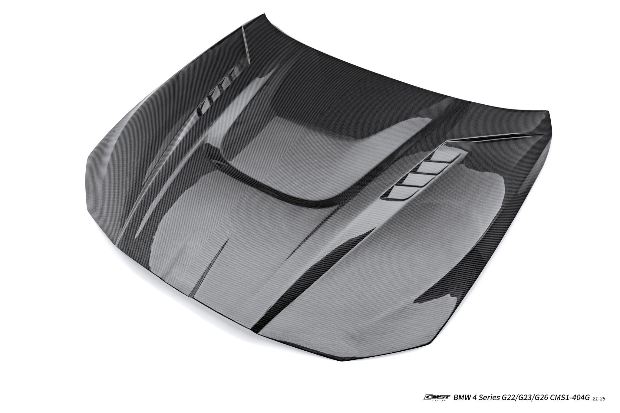 BMW 4 Series G22 / G23 (2021–2025) — CMST Carbon Fibre Front Bumper, Lip Grill & Bonnet Aftermarket Carbon Fiber Part / Bodykit - Robot Bodykits