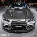 BMW 4 Series G22 / G23 (2021–2025) — CMST Carbon Fibre Front Bumper, Lip Grill & Bonnet Aftermarket Carbon Fiber Part / Bodykit - Robot Bodykits