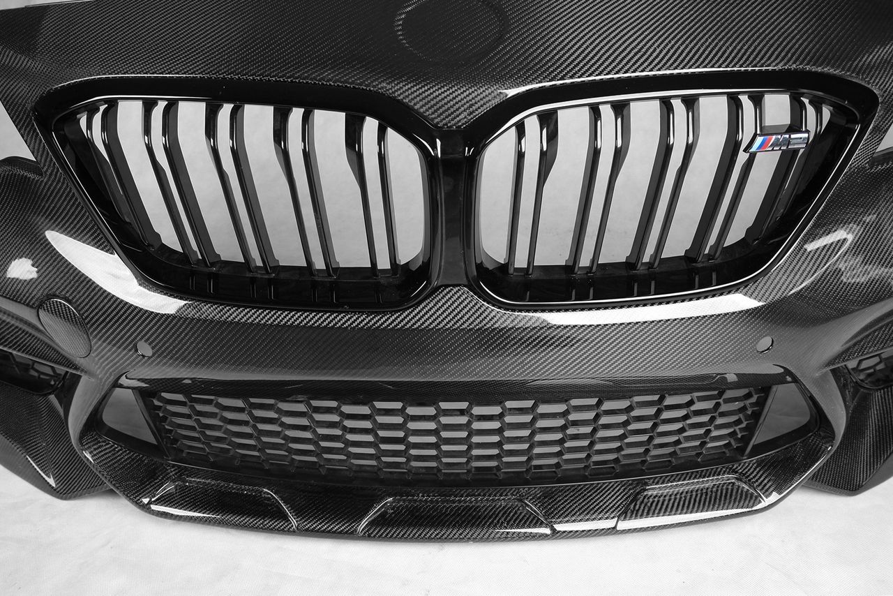 BMW F87/M2C Upgrade OEM Full Dry - Carbon Fibre Front Bumper Aftermarket Carbon Fiber Part / Bodykit - Robot Bodykits