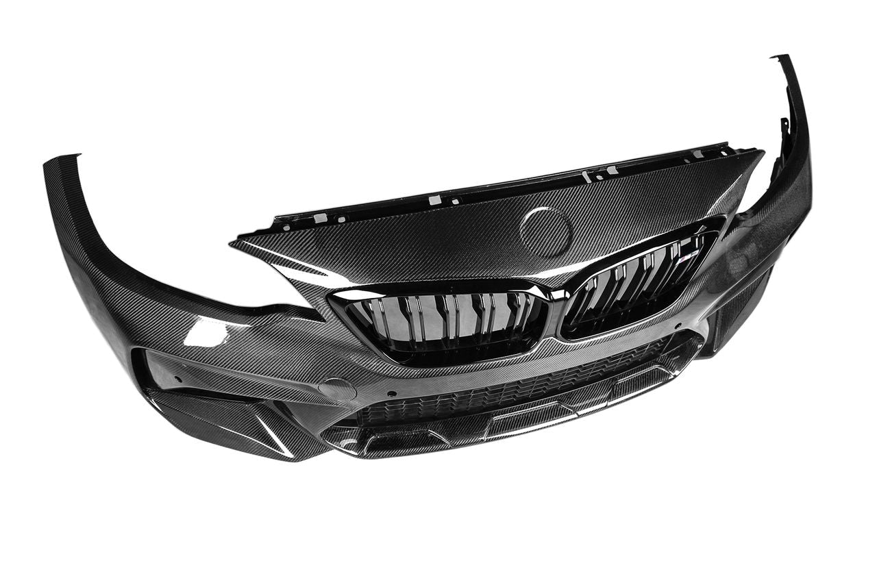 BMW F87/M2C Upgrade OEM Full Dry - Carbon Fibre Front Bumper Aftermarket Carbon Fiber Part / Bodykit - Robot Bodykits