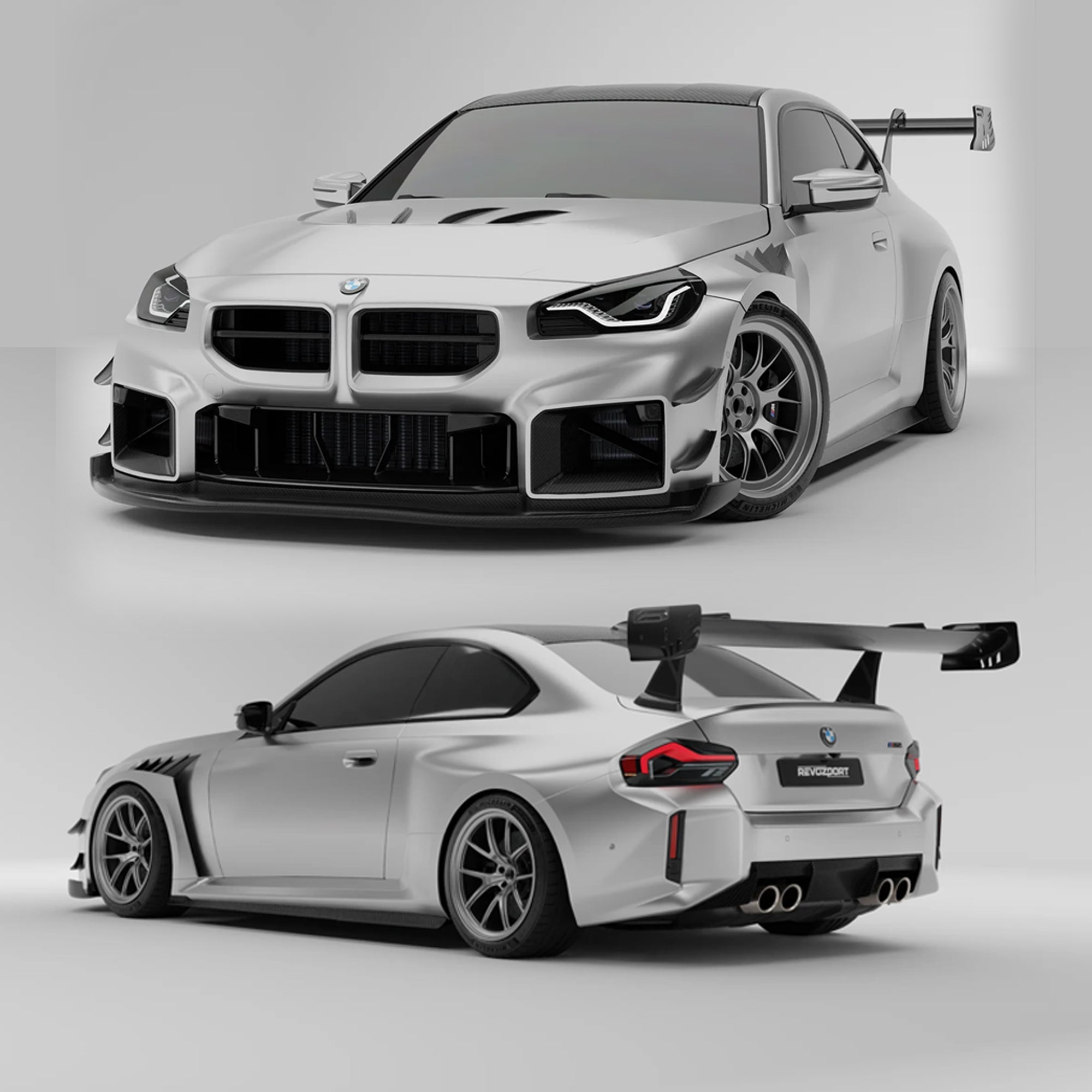 BMW M2 G87 Carbon Fiber Aero Bodykit Aftermarket Carbon Fiber Part / Bodykit - Robot Bodykits