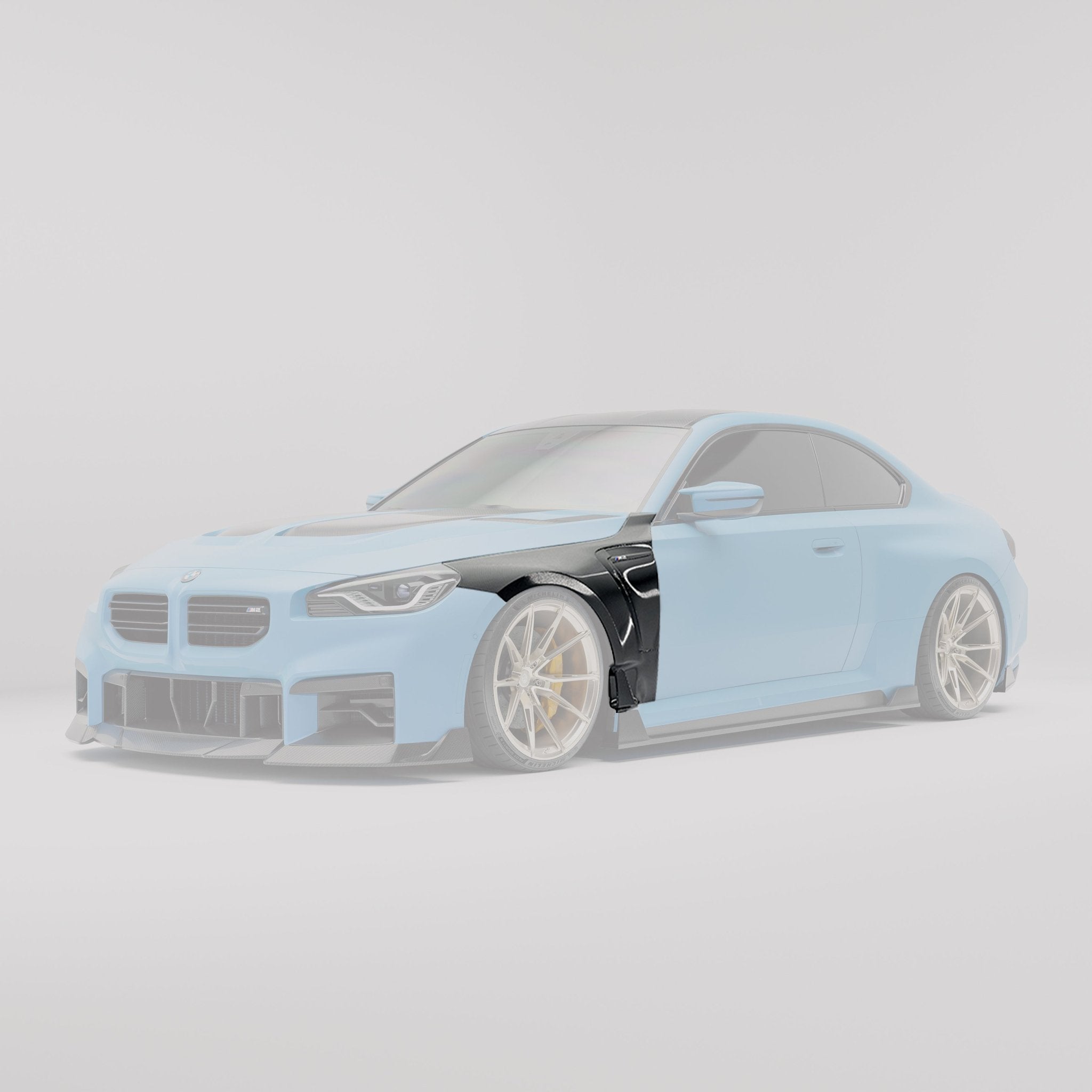 BMW M2 G87 Carbon Fiber Front Fenders Aftermarket Carbon Fiber Part / Bodykit - Robot Bodykits