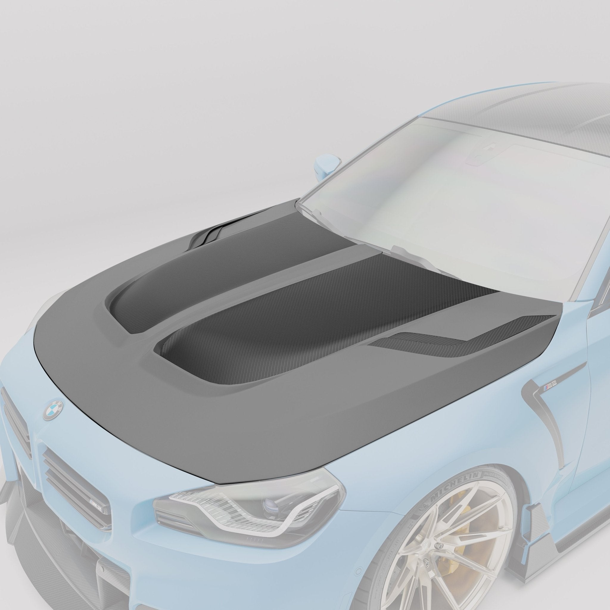 BMW M2 G87 Carbon Fiber Hood Aftermarket Carbon Fiber Part / Bodykit - Robot Bodykits