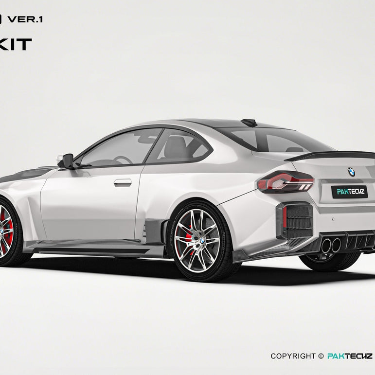 BMW M2（G87) Paktechz Dry Carbon Full Aerodynamics kit Aftermarket Carbon Fiber Part / Bodykit - Robot Bodykits