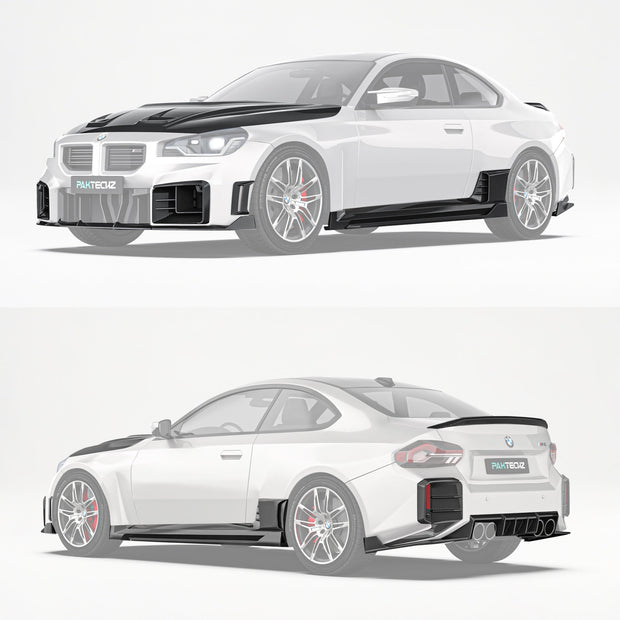 BMW M2（G87) Paktechz Dry Carbon Full Aerodynamics kit Aftermarket Carbon Fiber Part / Bodykit - Robot Bodykits