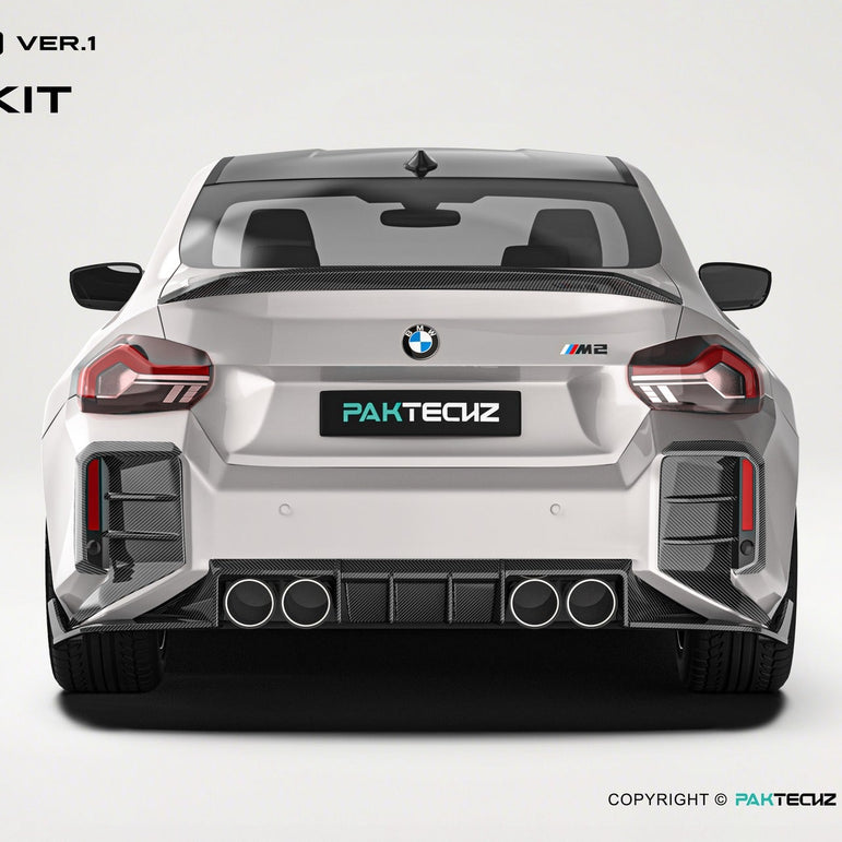 BMW M2（G87) Paktechz Dry Carbon Full Aerodynamics kit Aftermarket Carbon Fiber Part / Bodykit - Robot Bodykits