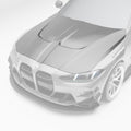 BMW M3 G80 Carbon Fiber Hood Aftermarket Carbon Fiber Part / Bodykit - Robot Bodykits