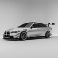 BMW M3 G80 Carbon Fiber Rear Wing Aftermarket Carbon Fiber Part / Bodykit - Robot Bodykits