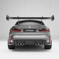 BMW M3 G80 Carbon Fiber Rear Wing Aftermarket Carbon Fiber Part / Bodykit - Robot Bodykits