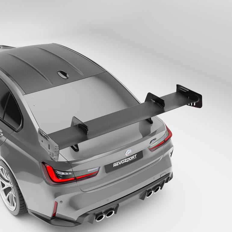 BMW M3 G80 Carbon Fiber Rear Wing Aftermarket Carbon Fiber Part / Bodykit - Robot Bodykits