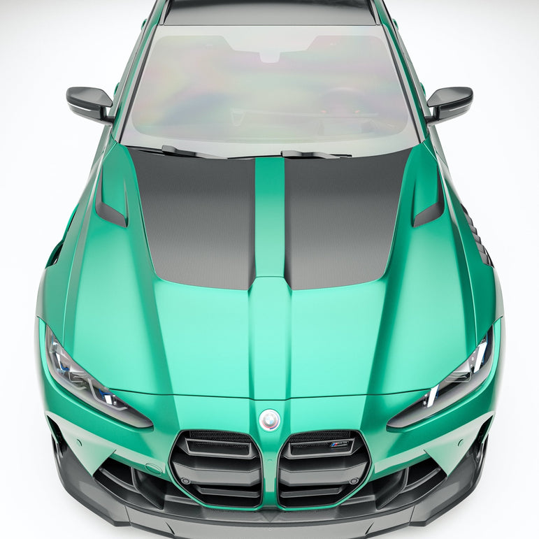 BMW M3 G81 Carbon Fiber Hood Aftermarket Carbon Fiber Part / Bodykit - Robot Bodykits