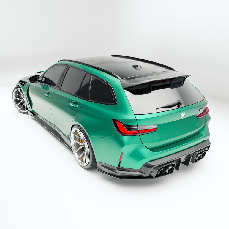 BMW M3 G81 Carbon Fiber Roof Spoiler Aftermarket Carbon Fiber Part / Bodykit - Robot Bodykits