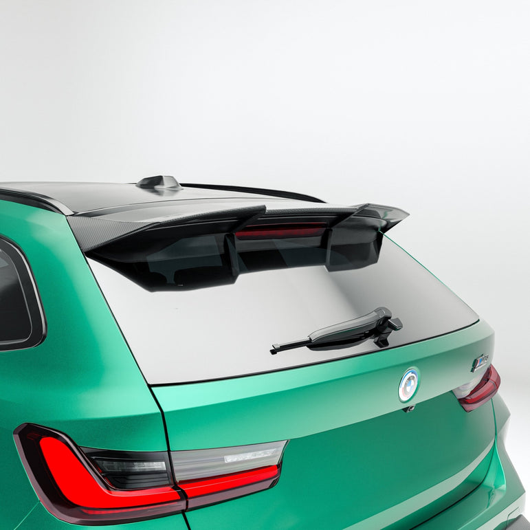 BMW M3 G81 Carbon Fiber Roof Spoiler Aftermarket Carbon Fiber Part / Bodykit - Robot Bodykits