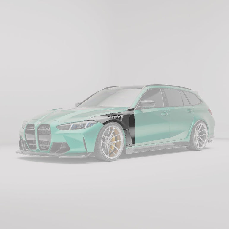 BMW M3 G81 Carbon Fiber Side Fenders Aftermarket Carbon Fiber Part / Bodykit - Robot Bodykits