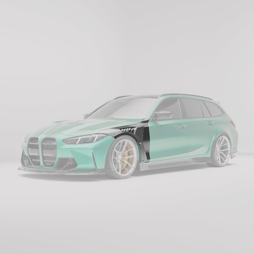 BMW M3 G81 Carbon Fiber Side Fenders Aftermarket Carbon Fiber Part / Bodykit - Robot Bodykits