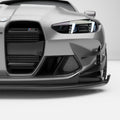 BMW M4 G82 Carbon Fiber Front Bumper Canards Aftermarket Carbon Fiber Part / Bodykit - Robot Bodykits