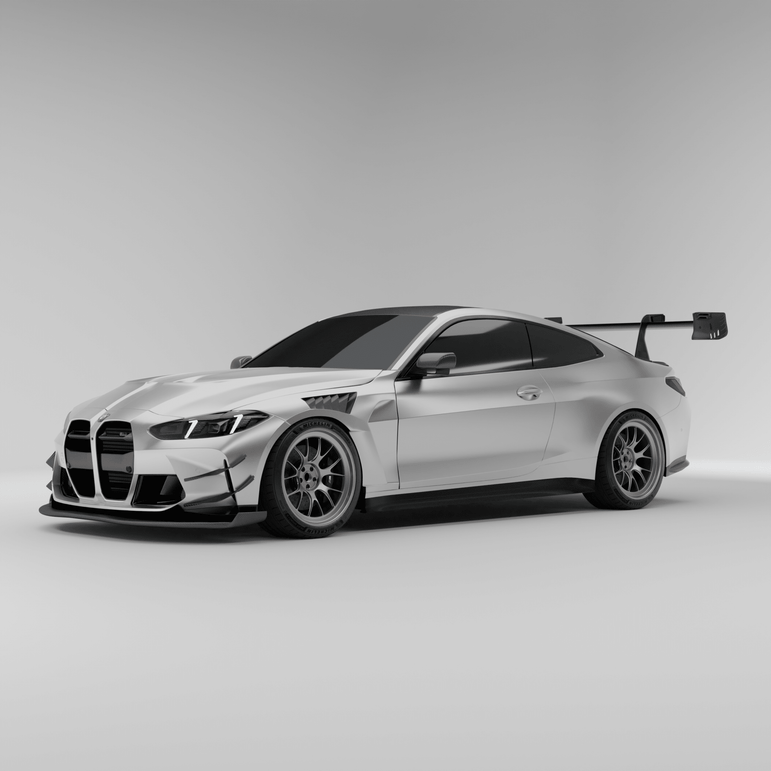 BMW M4 G82 Carbon Fiber Front Fenders Replacement Aftermarket Carbon Fiber Part / Bodykit - Robot Bodykits