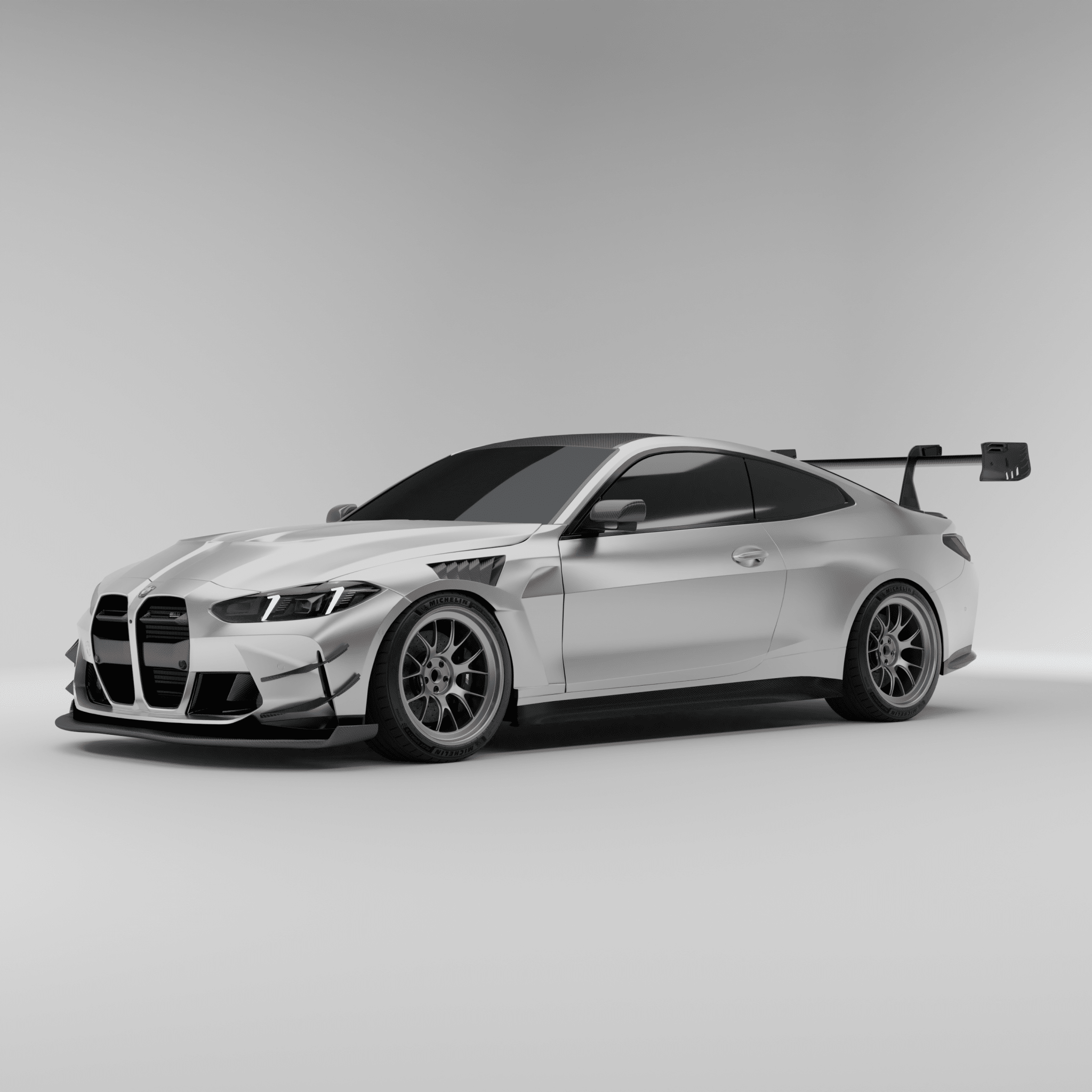 BMW M4 G82 Carbon Fiber Front Fenders Replacement Aftermarket Carbon Fiber Part / Bodykit - Robot Bodykits